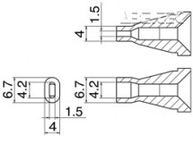 Odpájecí hrot N60-08
