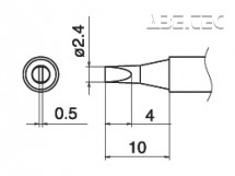 Pájecí hrot T15-D24
