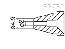 Hakko - Odpájecí hrot N60-05