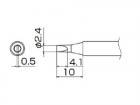 Hakko - Pájecí hrot T13-D24, tvar 2,4D Chisel