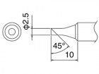 Hakko - Pájecí hrot T18-CSF25